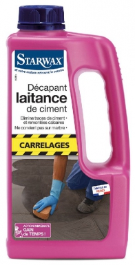 Decapant laitance de ciment pour carrelage bidon 1 l. disponible abidjan cote d'ivoire.