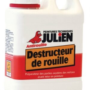 Destructeur de rouille ot'rouille – sans brossage – sur supports ferreux, galvanisés ou cuivre - gris à gris marbré - 1 l. disponible abidjan cote d'ivoire.