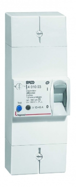 Disjoncteur de branchement enedis bipolaire différentiel 500ma sélectif intensité 60a non réglable. disponible abidjan cote d'ivoire.