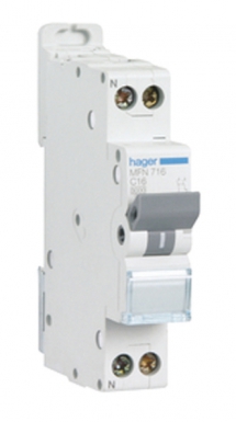 Disjoncteurs bipolaires 1 ph+n - in 10a. disponible abidjan cote d'ivoire.