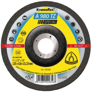 Disque a 980 à tronçonner pour métaux, ø 125 x 0,8 mm. disponible abidjan cote d'ivoire.