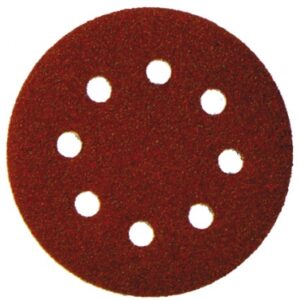 Disque abrasif auto-agrippant - 9 trous - corindon - ø 150 mm - grain 120​ - 50 pièces. disponible abidjan cote d'ivoire.