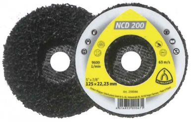 Disque de nettoyage ncd200 - nettoyage surfaces et colorations dues à l'échauffement - ø 125 mm. disponible abidjan cote d'ivoire.