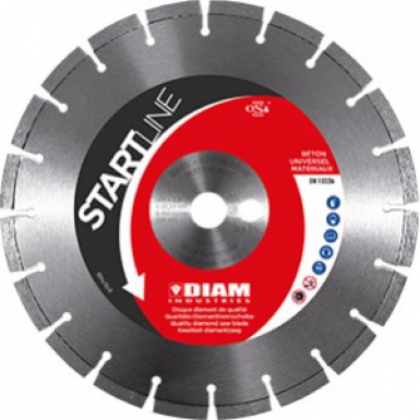 Disque diamanté bs60 gamme béton, universel matériaux, ø 125 mm. disponible abidjan cote d'ivoire.
