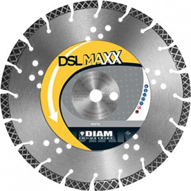 Disque diamant dslmaxx ø 125 mm alésage 22,23 mm 10 segments 32x2,6x12 mm. disponible abidjan cote d'ivoire.