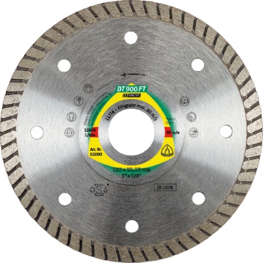 Disque diamanté à sec dt900ft, ø 115 mm, alésage 22,2 mm, épaisseur 1,4 mm. disponible abidjan cote d'ivoire.