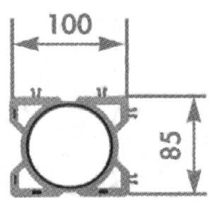 Distancier pour multibanches entraxe 85/100 mm. disponible abidjan cote d'ivoire.