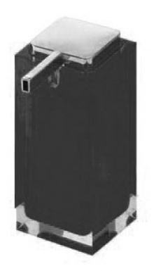 Distributeur de savon liquide - rainbow - noir. disponible abidjan cote d'ivoire.