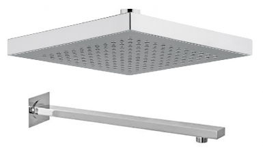 Douche kt060a01q : pomme de douche 200x200 mm - bras de douche l 350 mm. disponible abidjan cote d'ivoire.