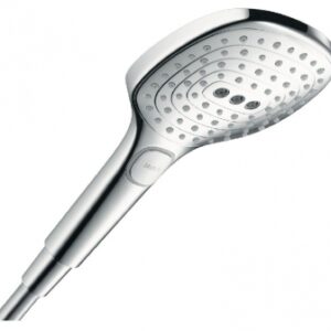 Douchette raindance select e 120 ecosmart - 3 jets (rainair, rain, whirl) - blanc/chromé. disponible abidjan cote d'ivoire.