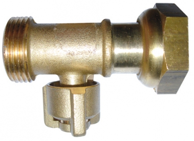 Douille de purge "après compteur " -  filetage 20x27 dn 15. disponible abidjan cote d'ivoire.