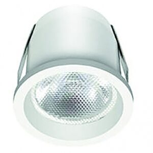 Downlight encastré rond fixe spoti r-b 4,5 w 480 lm 3000°k fonte d'aluminium blanc mat. disponible abidjan cote d'ivoire.