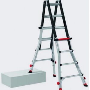 Echelle telescopique flex'up+ l'échelle pliable compacte à 4 pieds réglables. disponible abidjan cote d'ivoire.