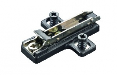 Embase cruciforme à clip avec eurovis prémonté épaisseur 2 mm. disponible abidjan cote d'ivoire.