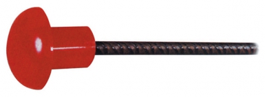 Embout de sécurité rouge - boîte de 25 - clé 8 - réf. disponible abidjan cote d'ivoire.