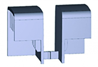 Embouts latéraux offrant la protection ip20 3 ( n+p ). disponible abidjan cote d'ivoire.