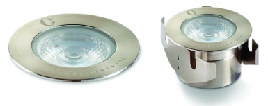 Encastré de sol inox "gl040dwbx30" 2,2w (350ma) -4,6 w (700ma)  4000°k 40° 300/530 lm. disponible abidjan cote d'ivoire.