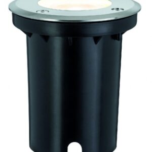 Encastré sol ip67 rond 3,5 w 230 lm 3000°k gu10 acier inoxydable. disponible abidjan cote d'ivoire.