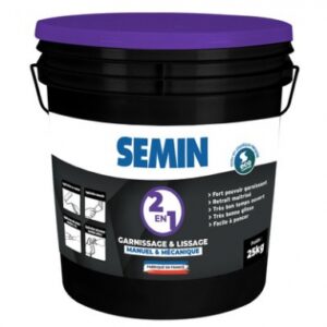 Enduit airless de garnissage et lissage semin 2 en 1 g&l - seaux de 10 kg. disponible abidjan cote d'ivoire.