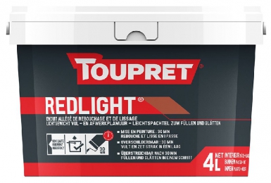 Enduit allégé de rebouchage et lissage en pâte - tous supports intérieurs - extra blanc - seau 4 l. disponible abidjan cote d'ivoire.