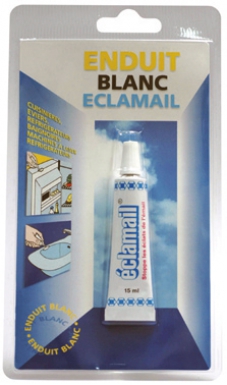 Enduit eclamail blanc aux silicones - stop et dissimule les éclats de l"émail - 15 ml. disponible abidjan cote d'ivoire.