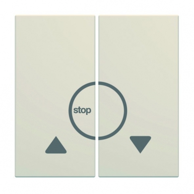 Enjoliveur commandes de volets roulants 10 ax - 250 v - ip2xc 2 modules bouton-poussoir d dune. disponible abidjan cote d'ivoire.