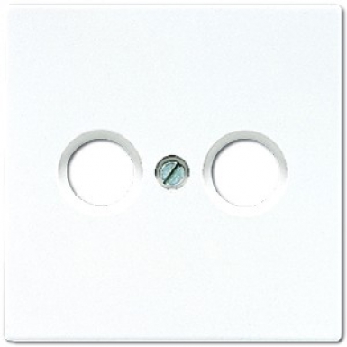 Enjoliveur pour prise tv-fm blanc. disponible abidjan cote d'ivoire.