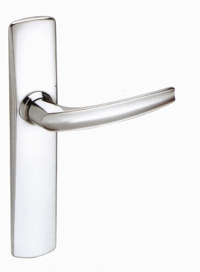 Ensemble complet " riv-angers " béquille + plaque chromé condamnation. disponible abidjan cote d'ivoire.