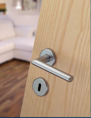 Ensemble complet " stockholm " béquille sur rosace alu. disponible abidjan cote d'ivoire.