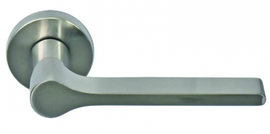 Ensemble sur rosace bréva finition nickelée mat. disponible abidjan cote d'ivoire.