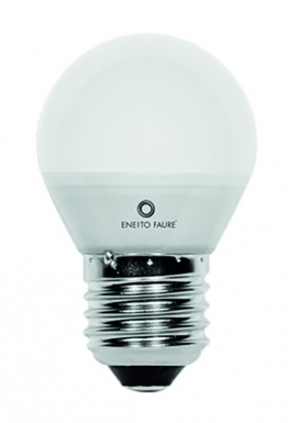 Esferica 5w e27 220v 360º led 3000°k 462 lm dim. disponible abidjan cote d'ivoire.