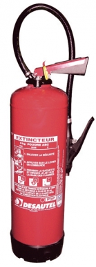 Extincteur p9p poudre abc - polyvalente sur les 3 types de feux - 9 kg. disponible abidjan cote d'ivoire.
