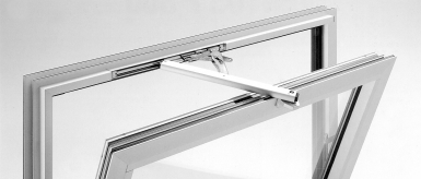 Ferme-imposte rigide ventus g-u extra-plat laqué blanc​ ​. disponible abidjan cote d'ivoire.