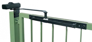 Ferme-portail à glissière "5620" porte 1000x2200 mm coloris noir. disponible abidjan cote d'ivoire.