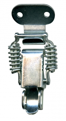 Fermeture de caisse à levier porte-cadenas acier zingué l 74 mm crochet l 35 mm. disponible abidjan cote d'ivoire.