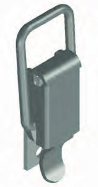 Fermeture de caisse à munitions acier zingué 80 mm ​ ​. disponible abidjan cote d'ivoire.