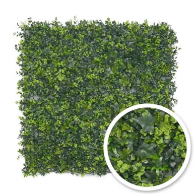 Feuillage artificiel lierre - garanti 10 ans anti-feu et anti-uv - plaque de 1 m2. disponible abidjan cote d'ivoire.