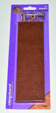 Feutre adhésif en plaque à découper 60x200 mm marron blister 1p. disponible abidjan cote d'ivoire.