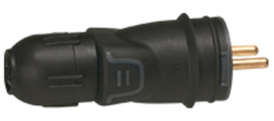 Fiche mâle 2p+t 16a caoutchouc ik08 fiche à connexion automatique col. disponible abidjan cote d'ivoire.
