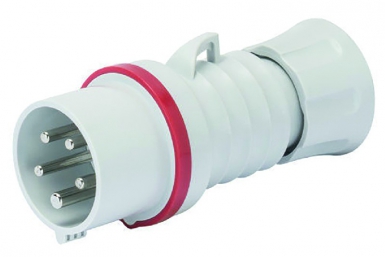 Fiche mobile droite protégées 3p+n+t 380v 50/60 hz ip44 32a. disponible abidjan cote d'ivoire.