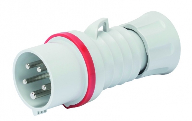 Fiche mobile droite protégées 3p+t 380v 50/60 hz ip44 16a. disponible abidjan cote d'ivoire.