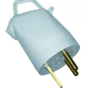 Fiche plexo 2p+t 20a 400v câble ø 5 à 18 mm à sortie latérale col. disponible abidjan cote d'ivoire.