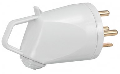 Fiche plexo 3p+n+t 20a 400v câble ø 5 à 18 mm à sortie latérale col. disponible abidjan cote d'ivoire.