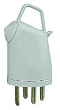 Fiche plexo 3p+t 32a 400v câble ø 6 à 22 mm à sortie latérale col. disponible abidjan cote d'ivoire.