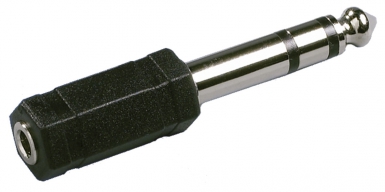 Fiches jack 6,35 mm mâle / jack 3,5 mm femelle - connecteur nickel. disponible abidjan cote d'ivoire.