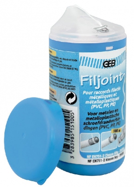 Fil imprégné filjoint - étanchéité des raccords filetés métalliques et plastiques - dévidoir 100 m. disponible abidjan cote d'ivoire.
