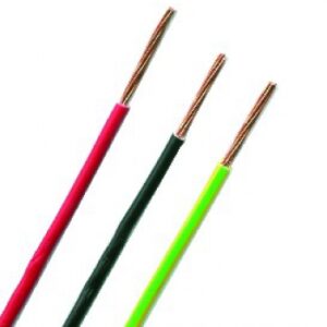 Fil souple ho7v-k âme cuivre nu câblé 6 mm2 poids 70 kg/km noir - couronnes de 100 m - tarifé au 100 ml. disponible abidjan cote d'ivoire.