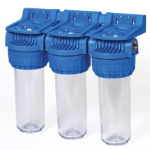 Filtre 116 triplex - 3/4" - pression de service maxi : 7 bars - clé et équerre. disponible abidjan cote d'ivoire.
