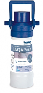 Filtre sous évier aqa pura - 180 l/h - au charbon actif - cartouche longue durée 1 an (10000 l). disponible abidjan cote d'ivoire.