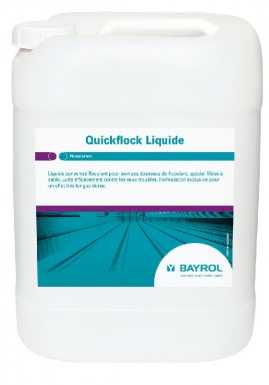 Floculant liquide concentré quickflock - bidon 20 l. disponible abidjan cote d'ivoire.